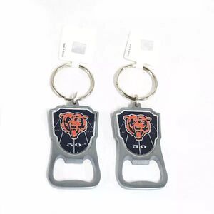 NFL Chicago Bears Keychain with Bottle Opener, Set of 2